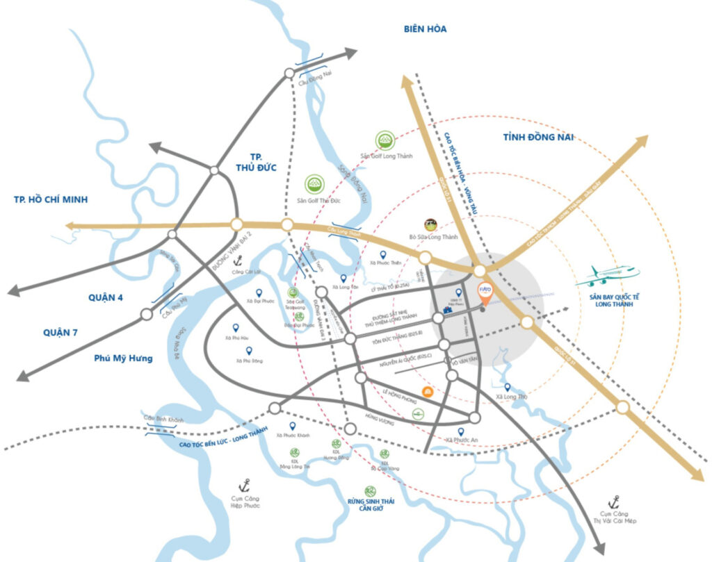 vị trí căn hộ fiato city