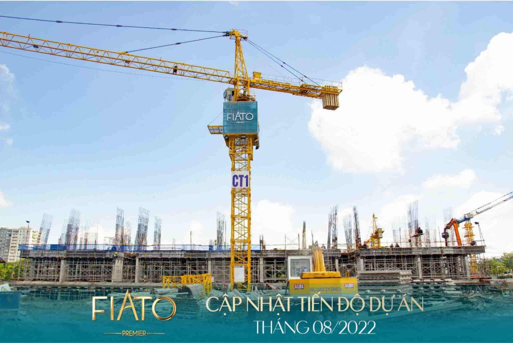 CẬP NHẬT TIẾN ĐỘ DỰ ÁN FIATO PREMIER THÁNG 8/2022