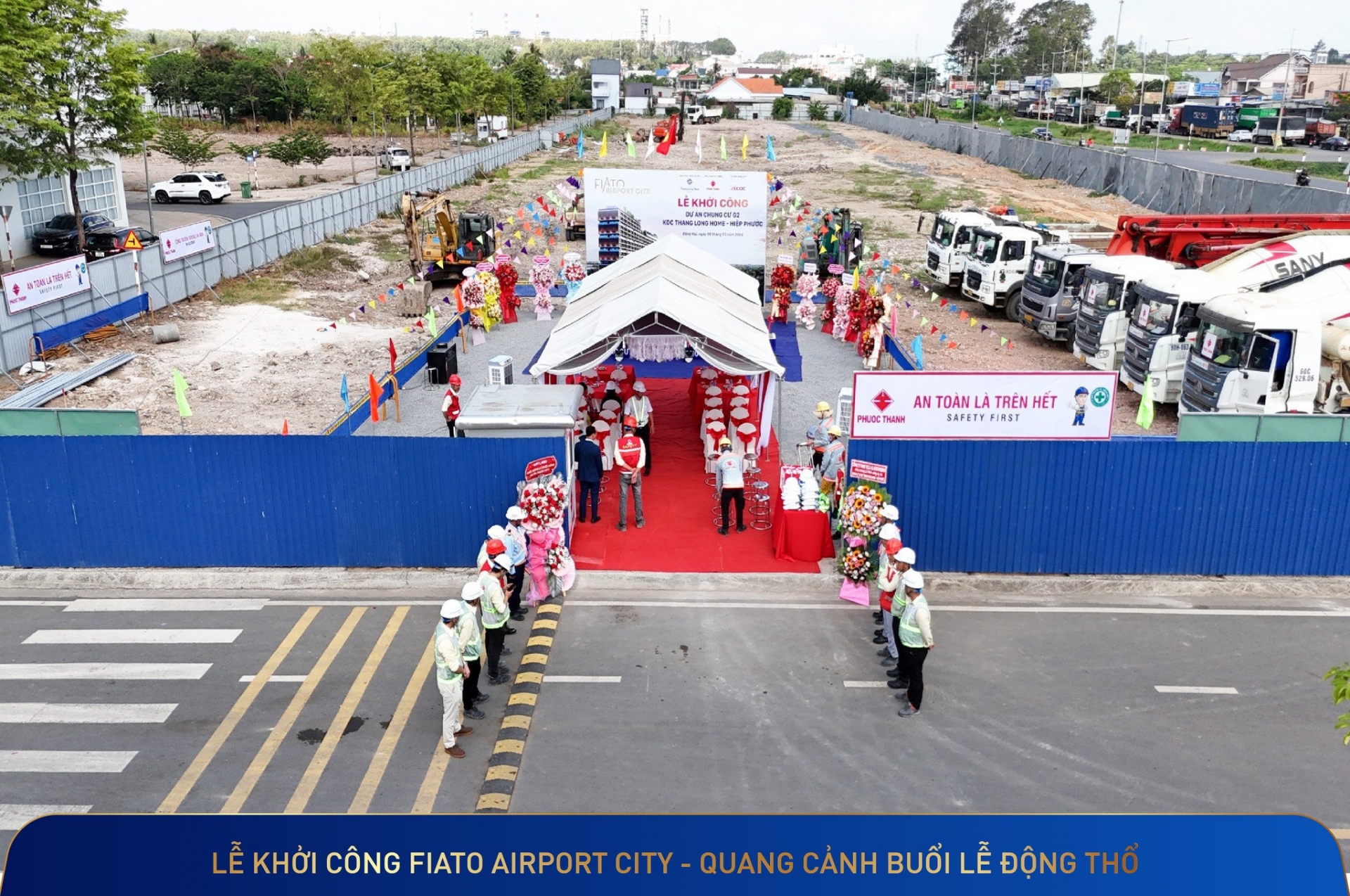 lễ khởi công FIato Airport City